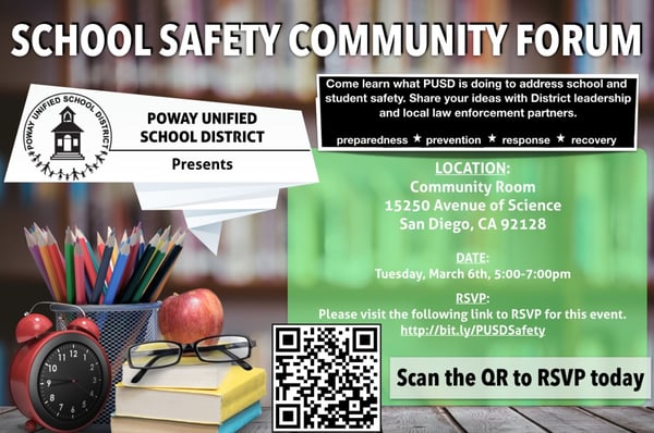 Poway Safety Flyer